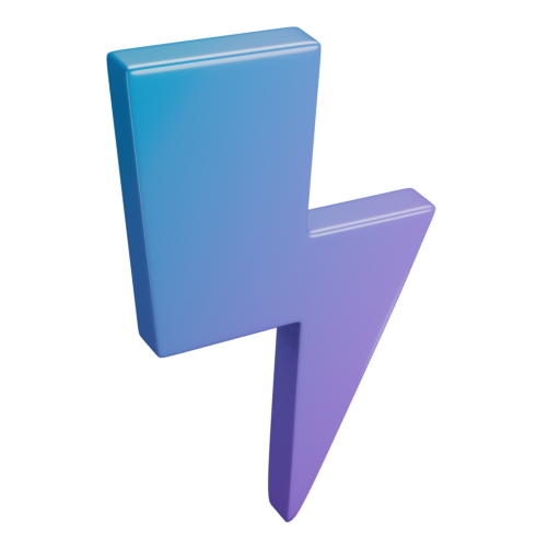 Lightning icon representing fast website performance and SEO optimisation